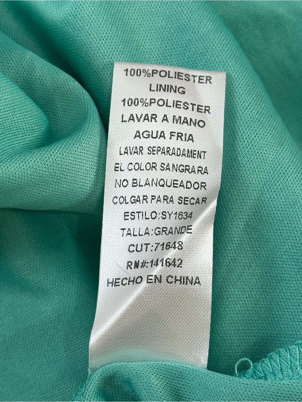 Everyday Chic Turquoise Pleated Maxi Dress Boho Resort NWT - Picture 8 of 13